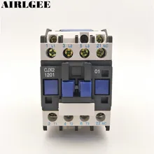 CJX2-1201 660 В 20 эйт 35 мм 3-полюсным din-рейку NC контактор ac 220 В катушки
