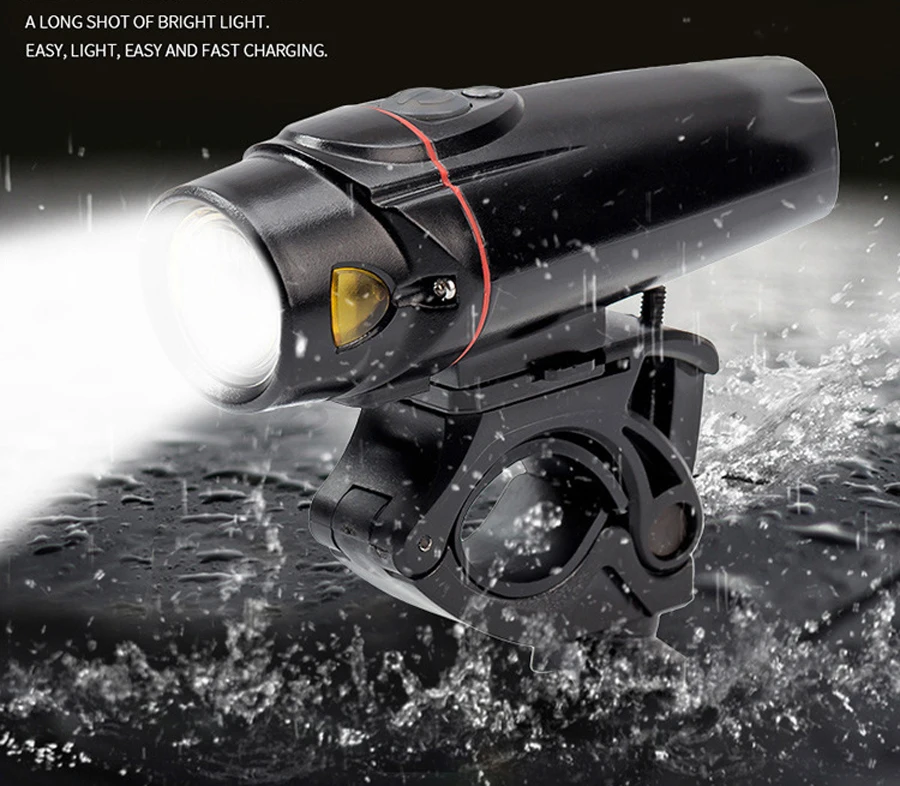 Excellent BATFOX USB Rechargeable Bike Front Handlebar Cycling Led Light 18650 Battery Flashlight Lamp Torch Headlight Bicycle Accessories 16 Excellent BATFOX USB Rechargeable Bike Front Handlebar Cycling Led Light 18650 Battery Flashlight Lamp Torch Headlight Bicycle Accessories 16