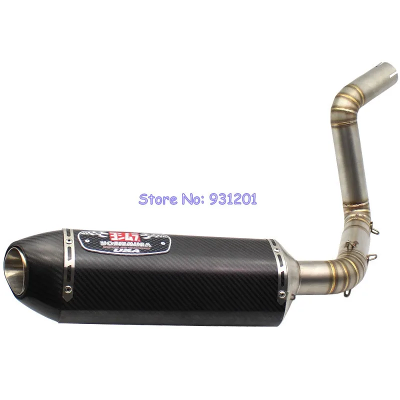 

Motorcycle KTM Duke 125 Duke 200 Duke 250 Duke 390 Exhaust System Connect Mid Link Pipe with Yoshimura Muffler Exhaust Pipe