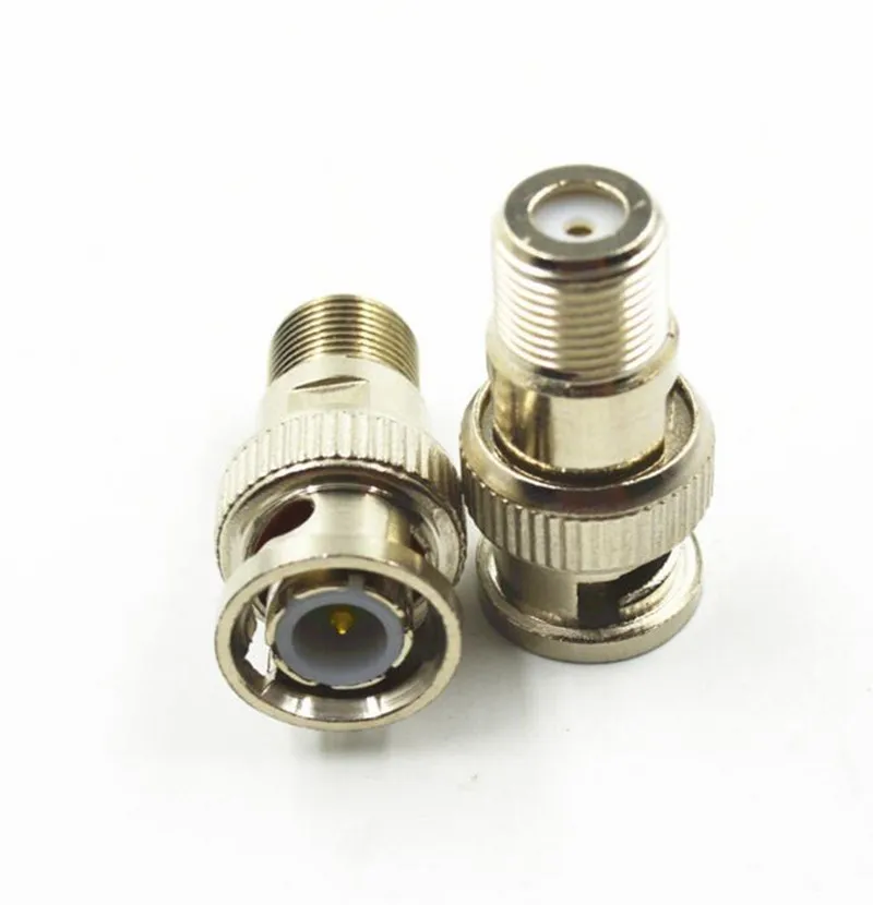 BNC Male to F Type Female Coaxial Connector RG6 x10in Connectors from