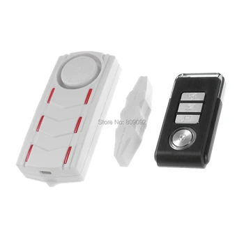 

Wireless Magnetic Vibration Sound Sensor Door Window Home Burglar Alarm System Remote Control Home Siren Protection Detector