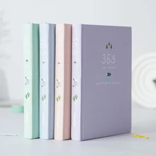 365 дней персональный органайзер для ноутбука офисное Расписание Книга Еженедельный план Kawaii корейский Канцтовары школьные тетради подарки