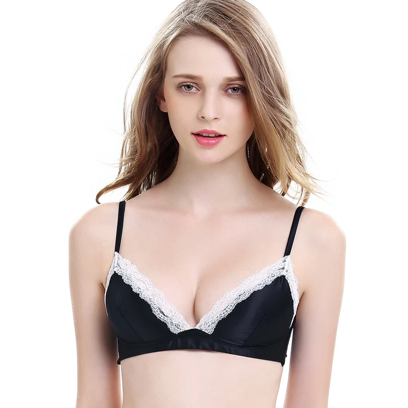 bra Sexy lace perspective temptation net yarn piece of clothing with bra lace lace ladies underwear