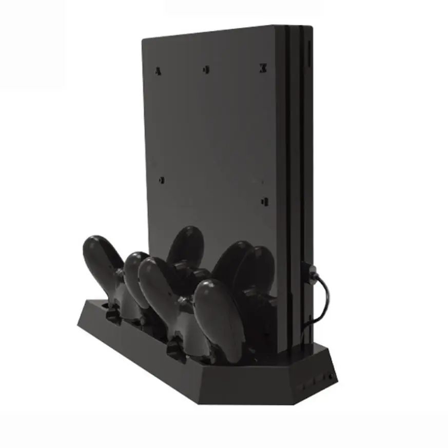 

2018 Cooling Fan Vertical Stand Station Controller Charger for Sony Playstation 4 18May27 Drop Ship F