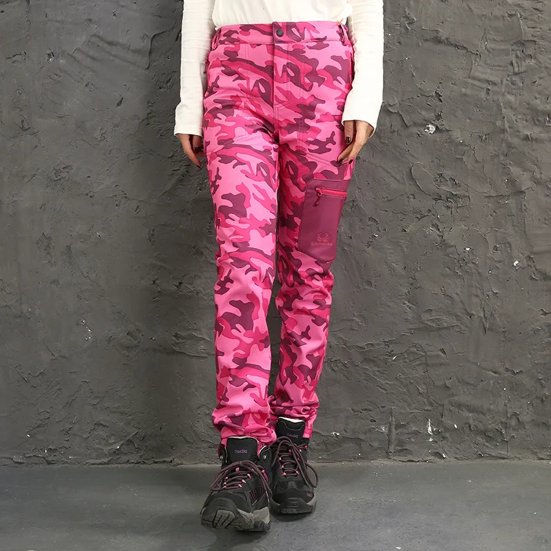 2019 جديد على الجليد السراويل بناطيل تزلج المرأة التزلج المعدات الشتاء على الجليد النمل رشاقته الدافئة الثلوج السراويل للماء