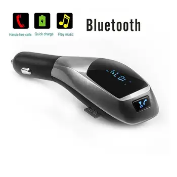 

Car MP3 Player with FM Transmitter Auto Radio Audio Support Bluetooth Handsfree Calling TF Card USB Kit for smartphones Samsung