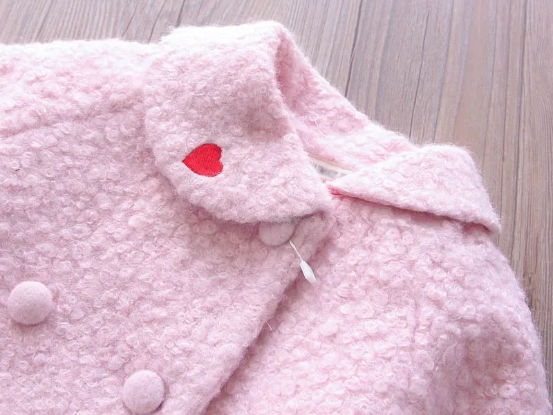 Осень г.; зимняя куртка для девочек; пальто для девочек; Розовая модная детская куртка; Одежда для маленьких девочек; новогодний костюм
