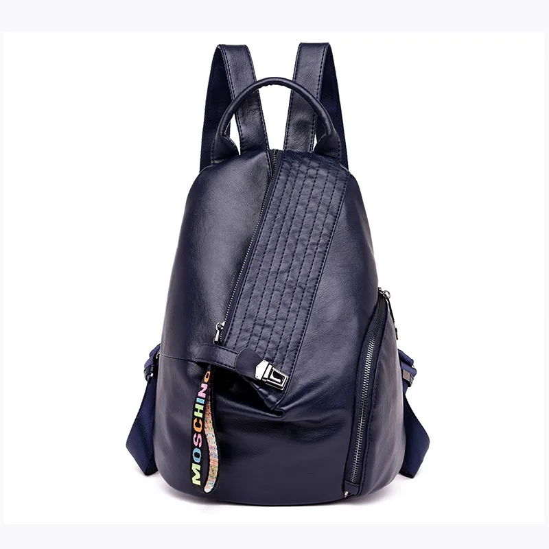 

European and American Style Women Genuine Leather Backpacks Casual Travel Women School Bag Large Capacity Backpack