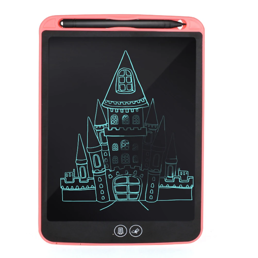 

Anti Splash Portable Lightweight Colorful Display Electronic Handwriting Board Drawing Gift Partial Erasable Office LCD Screen