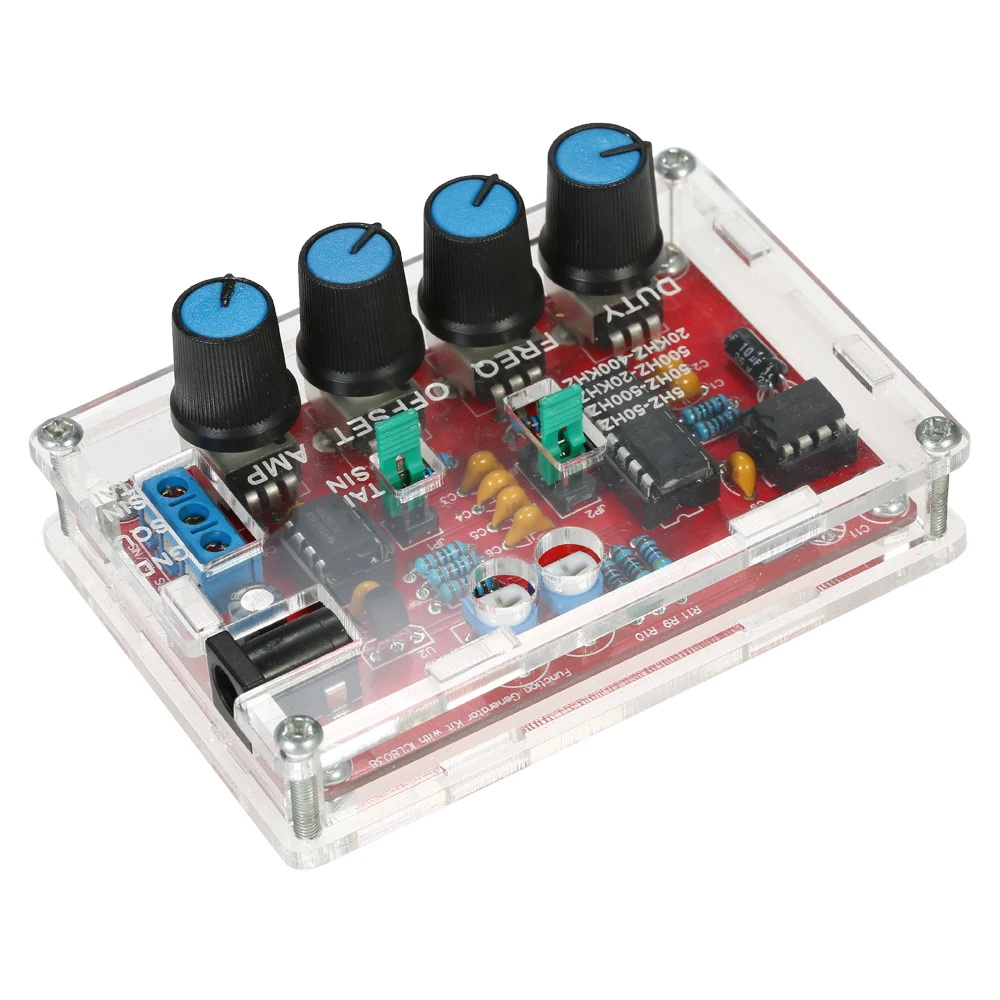 ICL8038 Signal Generator DIY Kit Sine Triangle Square Sawtooth Output