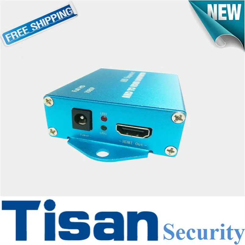 

New 1CH AHD TVI to HDMI Video Converter for CCTV camera With 1ch looping AHD TVI output