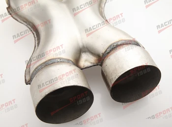 

UNIVERSAL ALUMINIZED STEEL EXHAUST CROSSOVER X PIPE 3" INLET 3"OUTLET