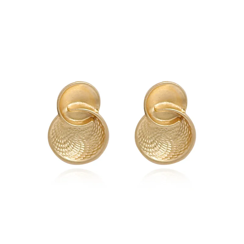 

Dongdaemun metal retro earrings fashion temperament short hair earrings earrings