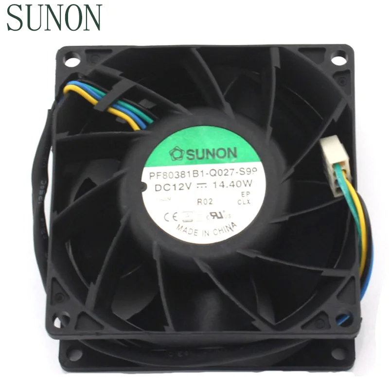 Осевой вентилятор охлаждения для Sunon PF80381B1 Q027 S99 12 в пост. Тока 14 40 Вт 8038 80*80*38 мм|cooling