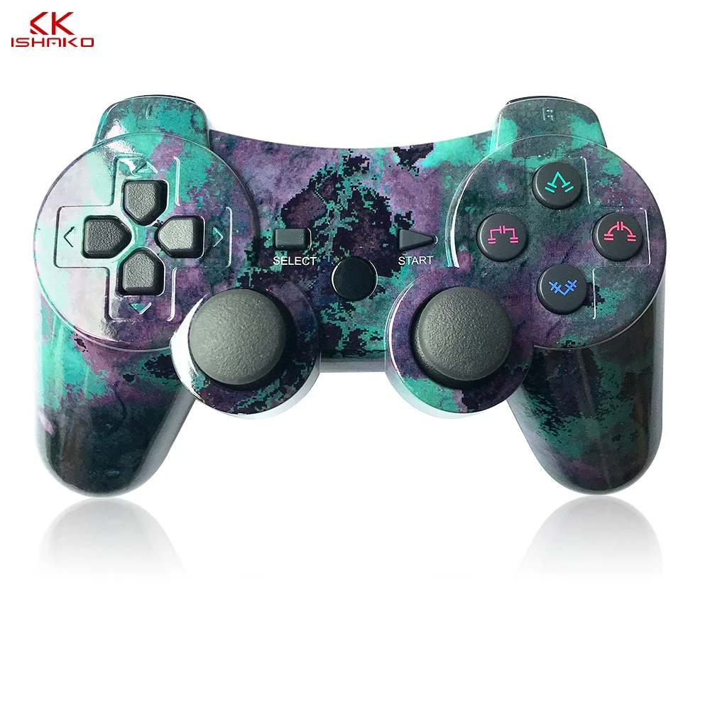 K ISHAKO контроллер для PS3 ПК Беспроводной Bluetooth геймпад для SONY PS3 Playstation 3 dualshock игры джойстика