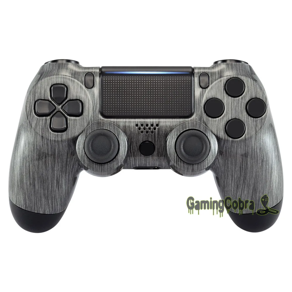 

Brushed Silver Front Housing Shell for Playstation 4 Pro Slim For PS4 Slim PS4 Pro Controller JDM-040 JDM-050 JDM-055 - SP4FS02