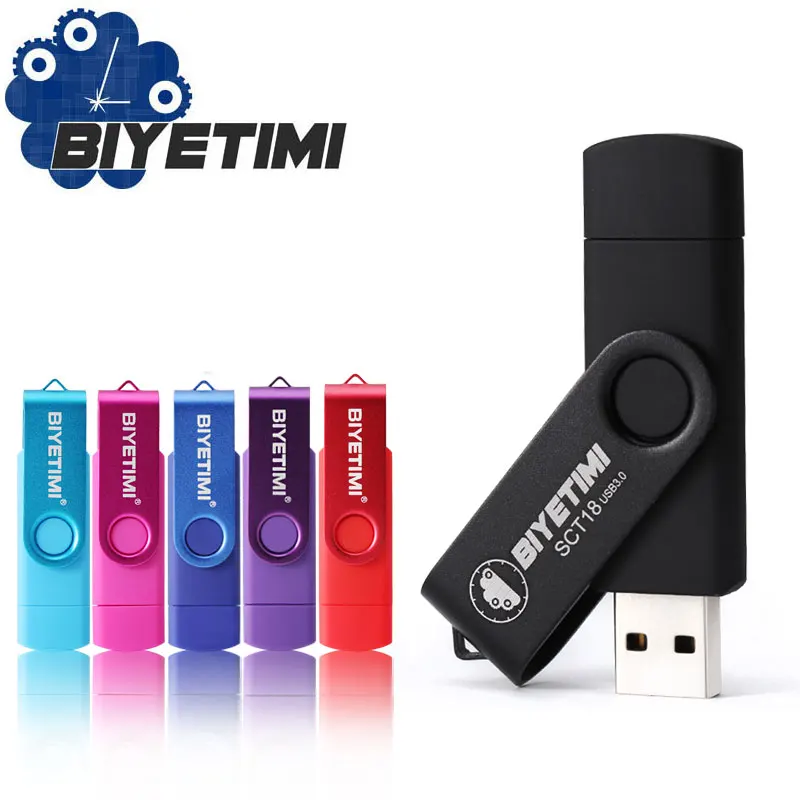 

Biyetimi 2019 new arrival 3.0 OTG flash drive usb 8GB 16GB 32GB 64GB memory stick pendrive for Android
