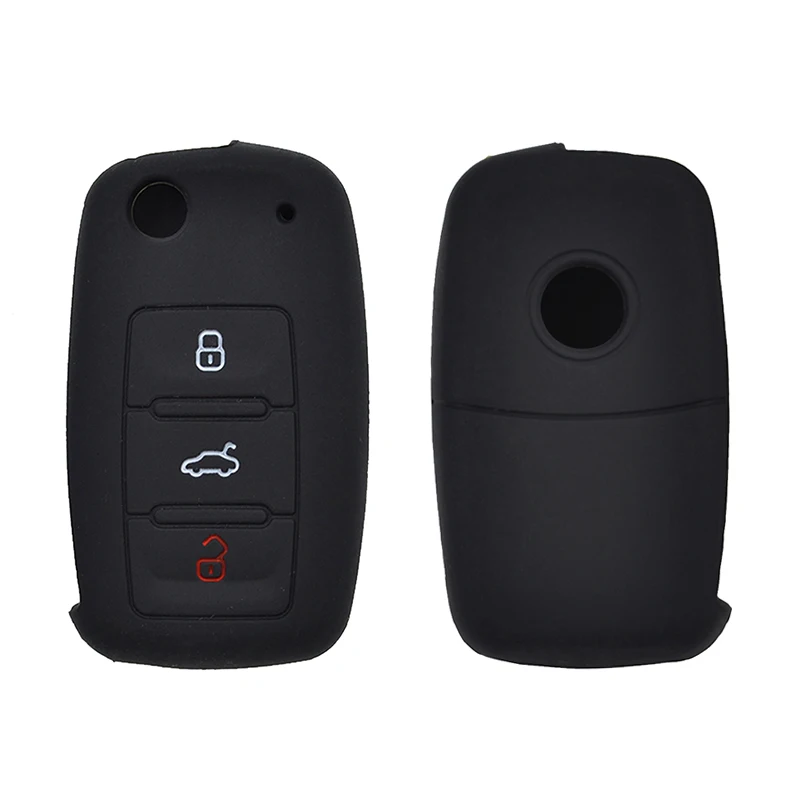 Силиконовый чехол для телефона с 3 кнопками Seat Leon Toledo Altea Ibiza защитный VW Golf Beetle