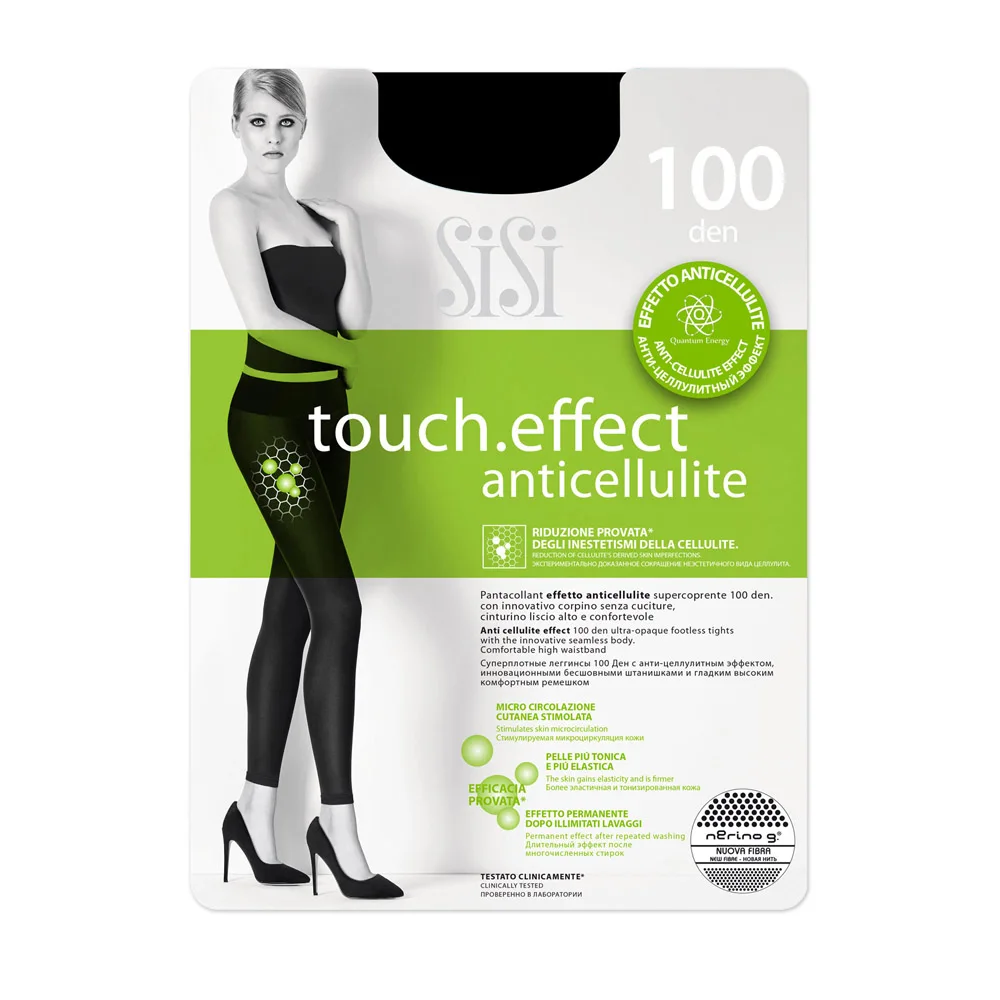 Леггинсы женские Sisi pantacollant TOUCH EFFECT ANTICELLULITE 100|Колготки| |