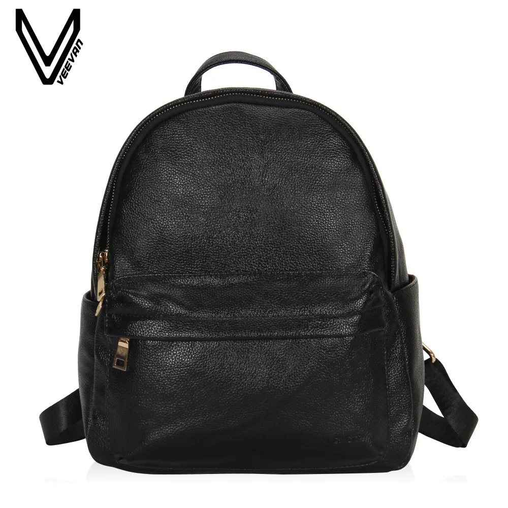 VEEVANV Women Fashion Faux Leather Backpack for Women Dressy Campus