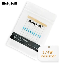 MCIGICM 100pcs 1/4W Metal film resistor resistors 47K 100K 150K 220K 0.33-2.2M ohm MCIGICM 100pcs 1/4W Metal film resistor resistors 47K 100K 150K 220K 0.33-2.2M ohm