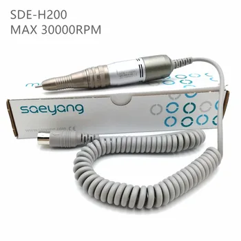 

65 W Micromotor Handpiece SDE-H200 MAX 30000RPM for STRONG 210 motors or SAEYANG motors Electric Manicure Drill & Accessory