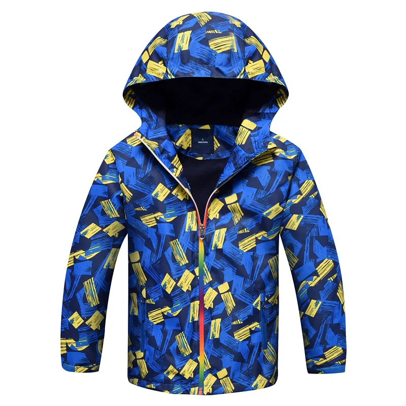 2019 Spring Autumn Children jacket Polar Fleece Outerwear Sport Coats Kids Clothes Waterproof Windbreaker For Boys Jackets