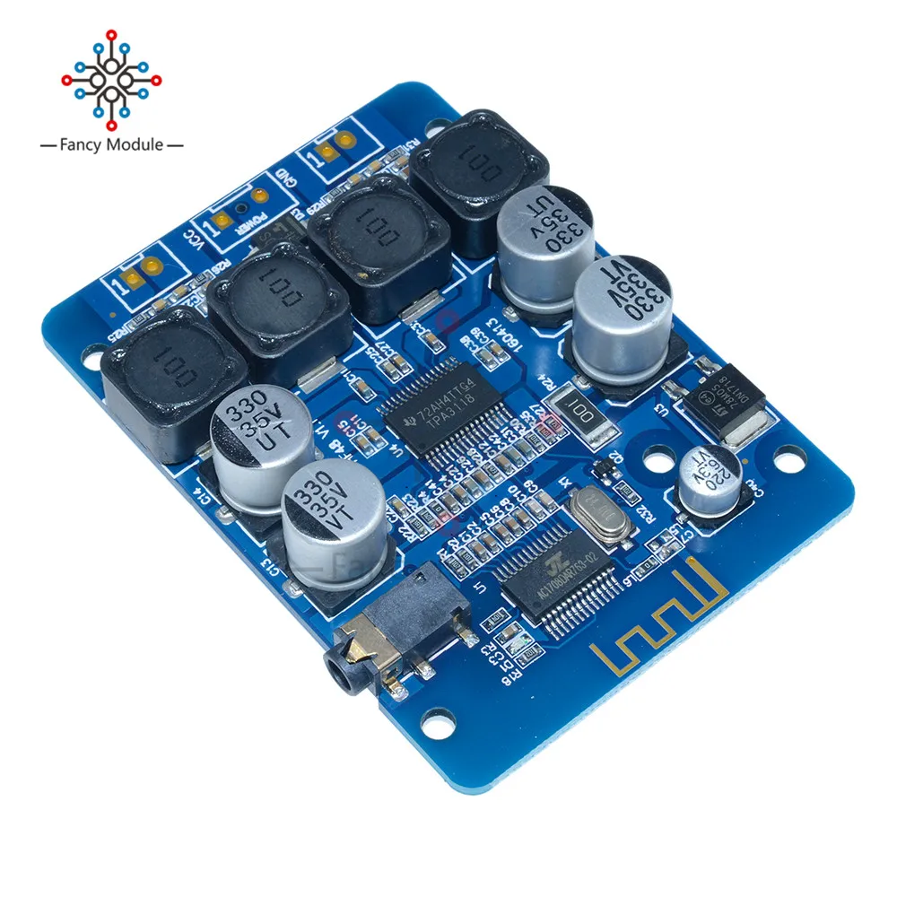 TPA3118 2x30 Вт Цифровой Bluetooth аудио приемник двойной стерео усилитель мощности плата |