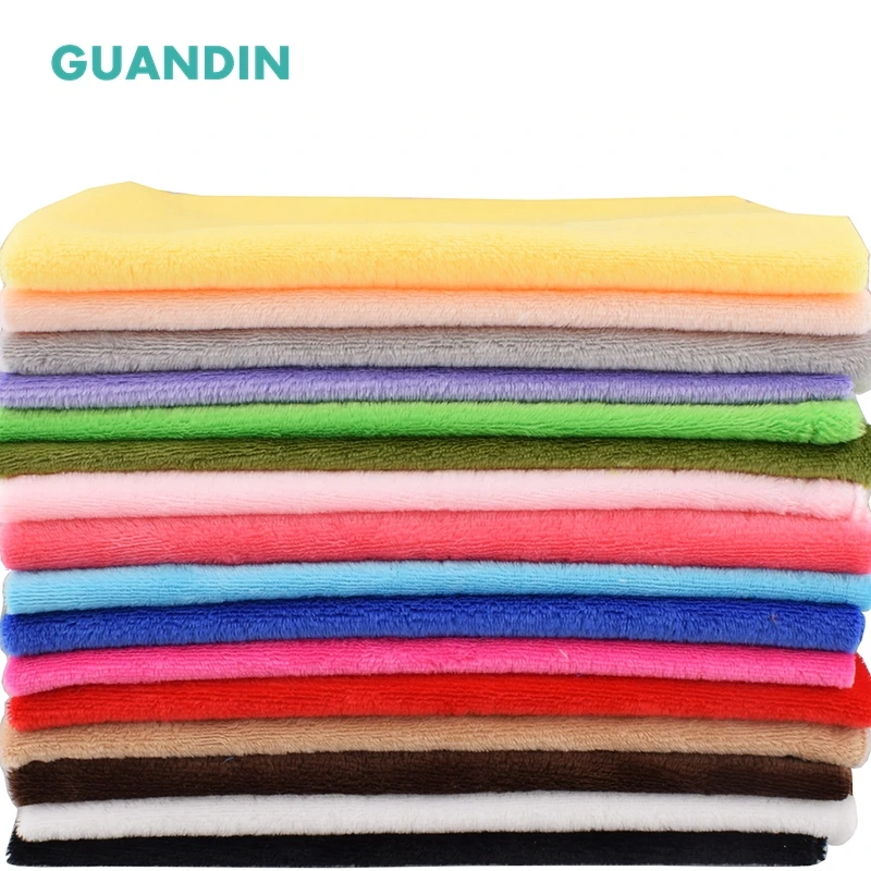 GUANDIN 40x50 см супер мягкая короткая плюшевая ткань ручной работы для сделай сам