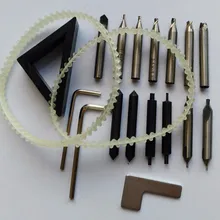 Полный набор ключ концевые фрезы для ключа машины слесарные инструменты фрезы сверла карбида