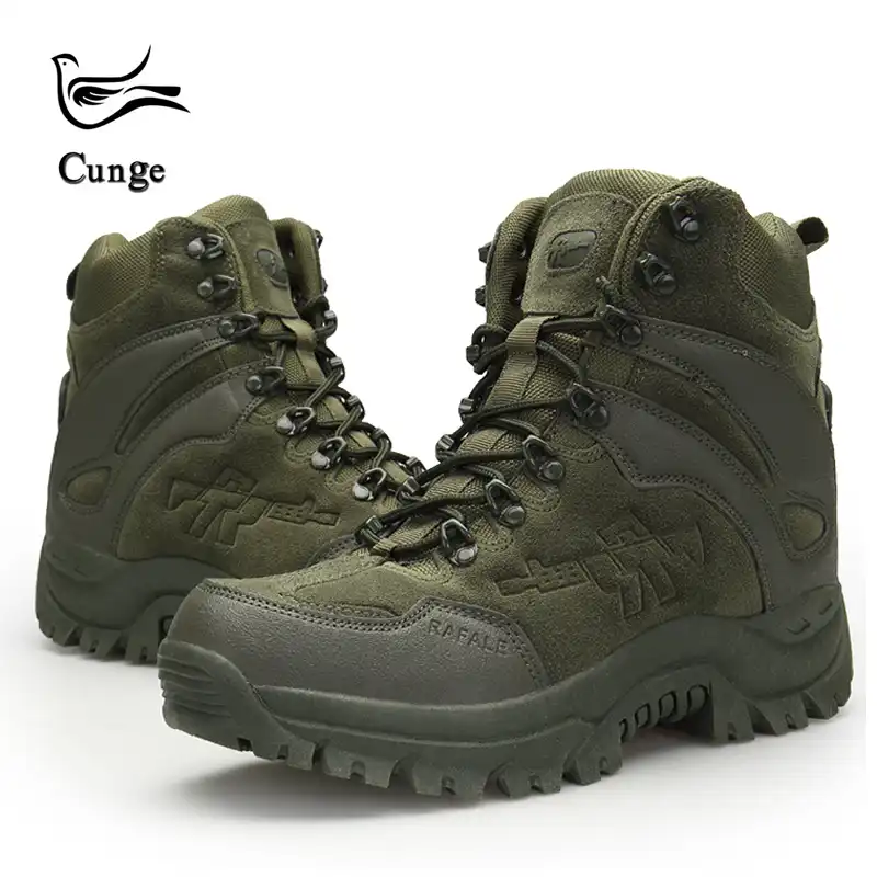 Men Desert Military Tactical Boots Army 
