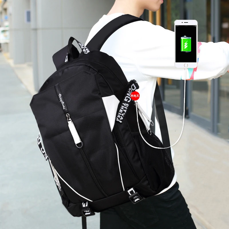 

2018 Multifunction USB charging Men 14inch Laptop Backpacks For Teenager Fashion Male Mochila Leisure Travel backpack