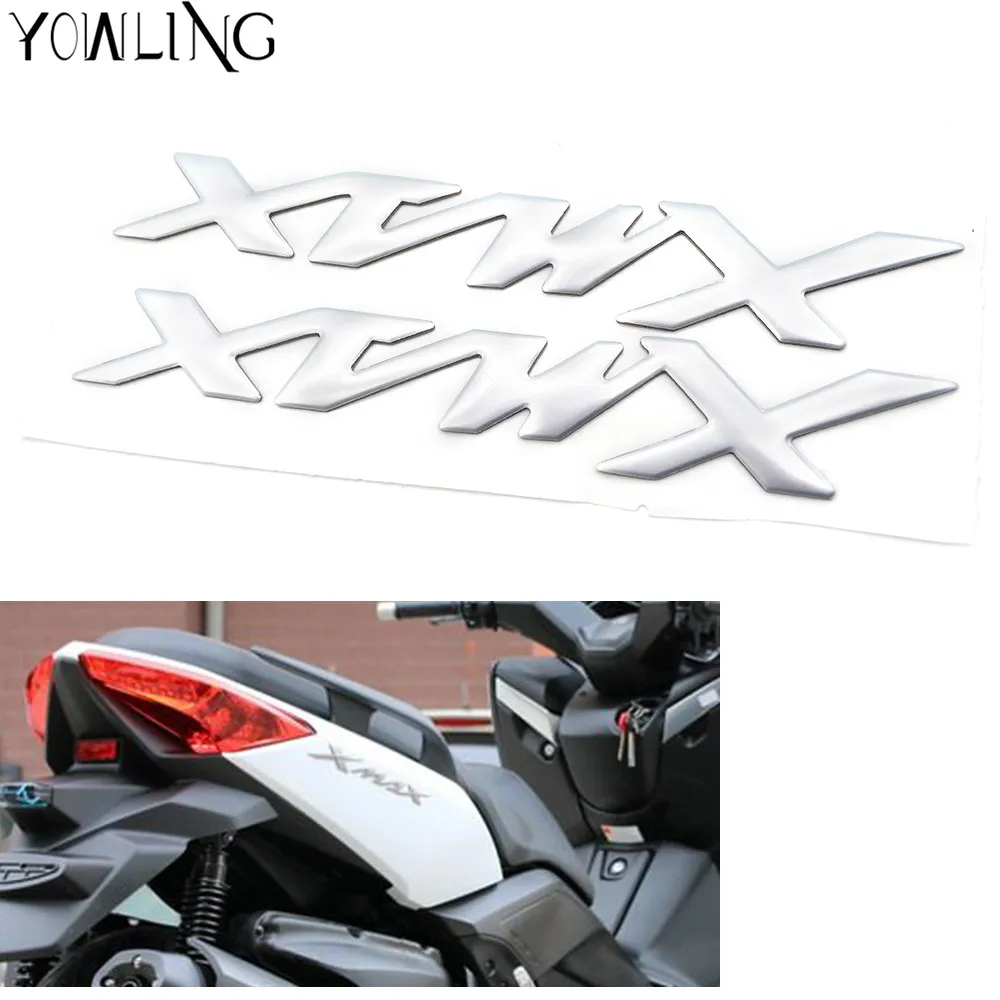 Аксессуары для мотоциклов защитная 3d наклейка с логотипом XMAX YAMAHA 300 200 250 125 400 X MAX