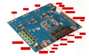 

MT7621 development board dual frequency Gigabit on hard disk routers with dual core high standby routers