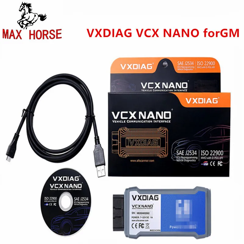 

VXDIAG VCX NANO for GM for OPEL GDS2 tech2win Diagnostic Tool VXDIAG for GM Vxdiag VCX NANO Free Shipping