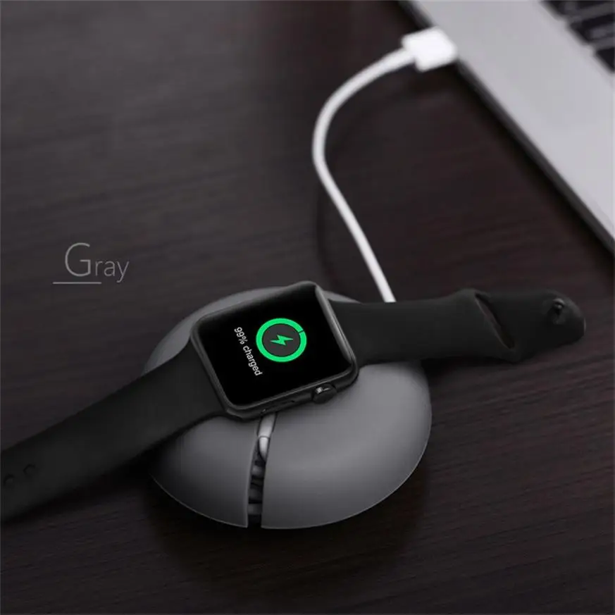 

Charger Stand Holder Cable Winder Charging Dock For Apple watch For iWatch OC20 Drop Shipping