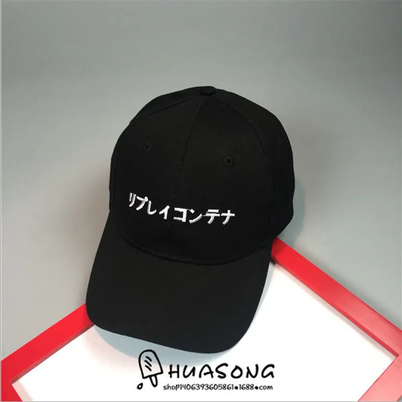 Модные кепки snapback, мужские однотонные японские регулируемые бейсбольные кепки с буквенным принтом для мужчин и женщин, хип-хоп бейсболка, chapeau homme