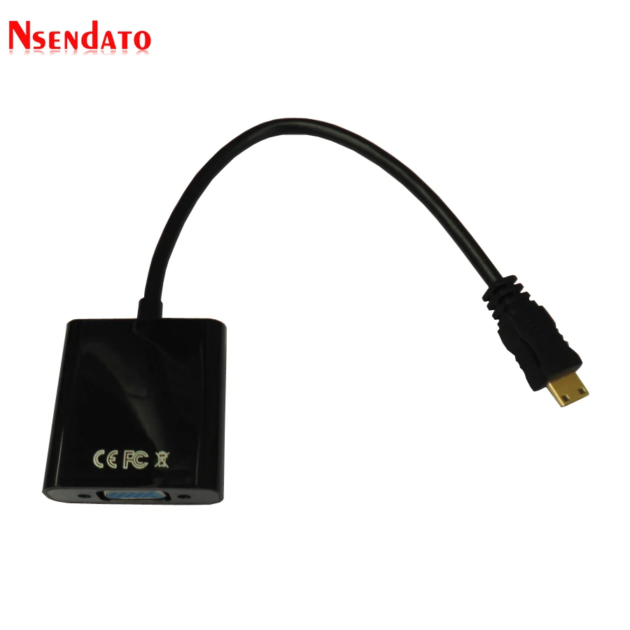 Mini HDMI to VGA Adapter (2)