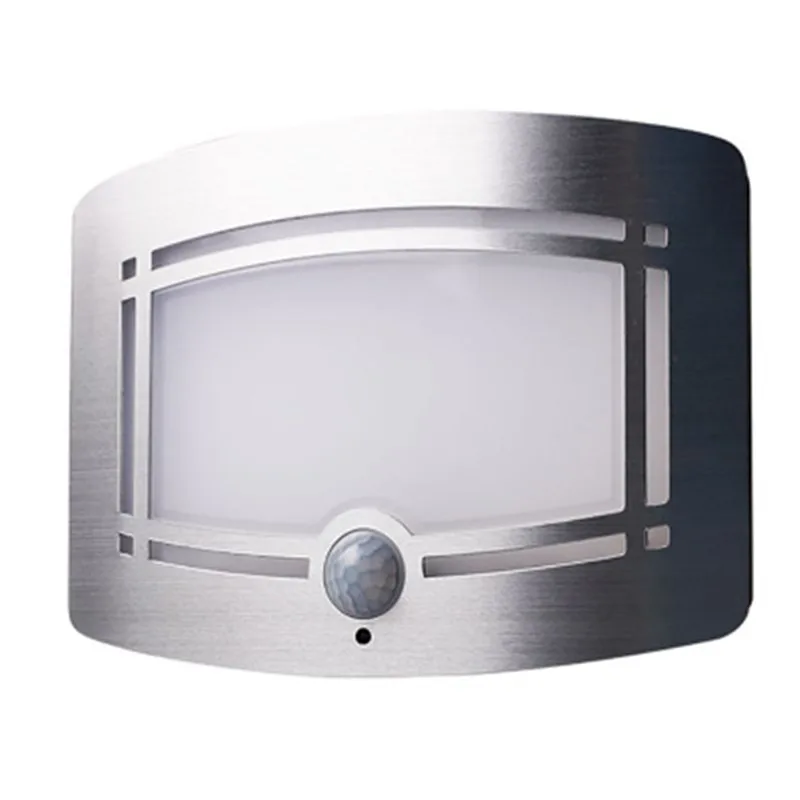 

Wireless Infrared Motion Sensor LED Night Light Battery Powered Sensor LED Wall Lamp Wall Path Laundry Stair Sensor Lamp