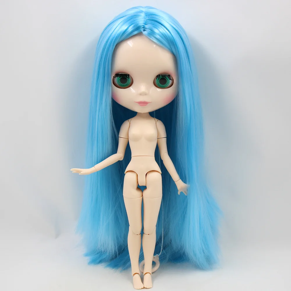 Кукла Blyth серии ICY DBS No.BL6023 с голубыми волосами и белой кожей шарнирное тело Neo 1/6