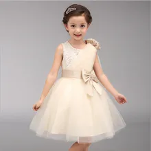 Детское свадебное платье-пачка для девочек; платья принцессы с цветочным рисунком для девочек; платье с бантом и жемчугом; Новинка лета года