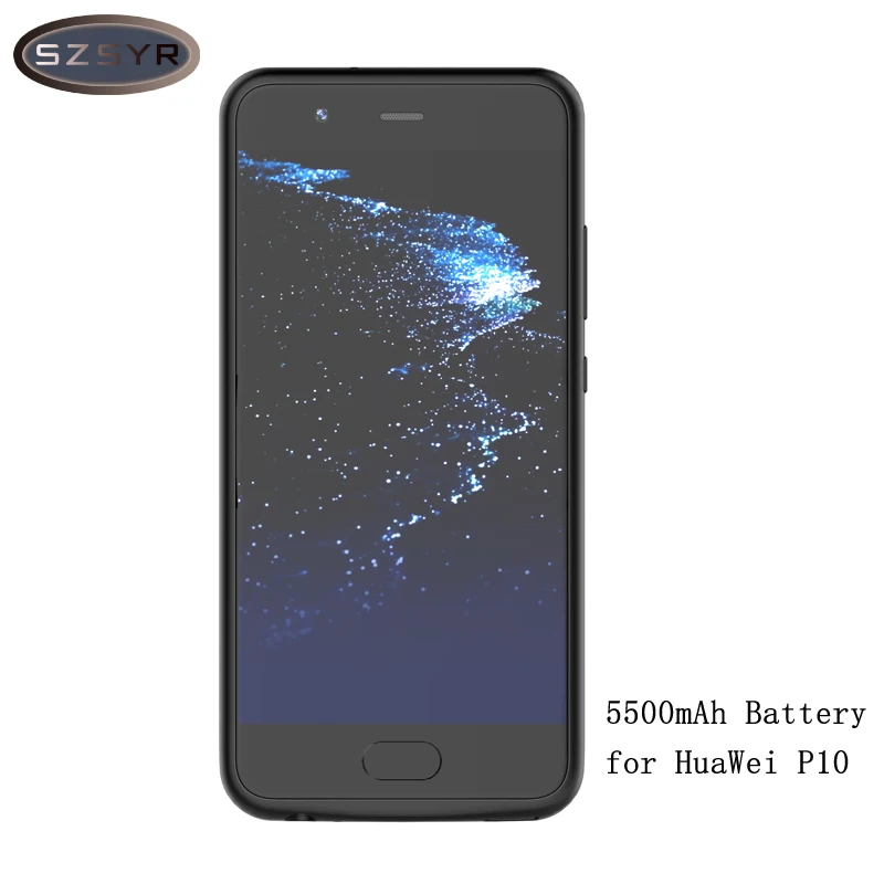 

New Battery case Backup Cover Case For HuaWei P10 External Charger Battery Charger Power Bank Case 5500mAh Freeshipping