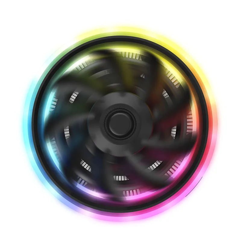  DarkFlash Schatten Pro Kühler Kühler PWM CPU Kühlung 4pin RGB Kühler Lüfter Motherboard Sync für In