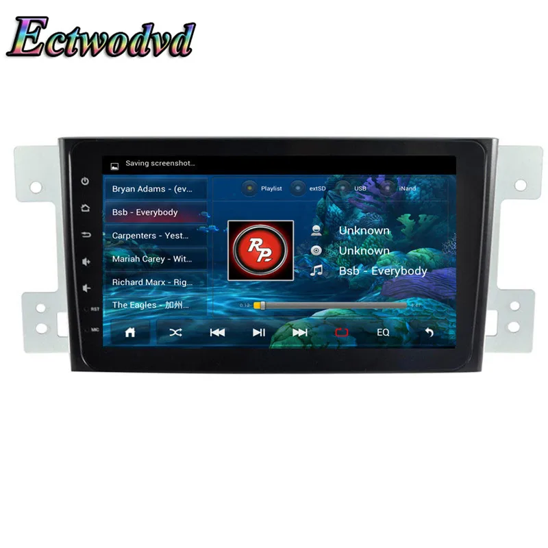 Excellent Ectwodvd 8inch Octa Core Android 8.1 Car DVD GPS Navigation Radio Stereo for Suzuki Grand Vitara 2005 2006 2007 2008 2009-2015 1