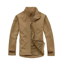 Куртка цвета загара TAD V 5,0 gear Акула кожа мягкая оболочка Военная тактическая куртка водонепроницаемая армейская одежда