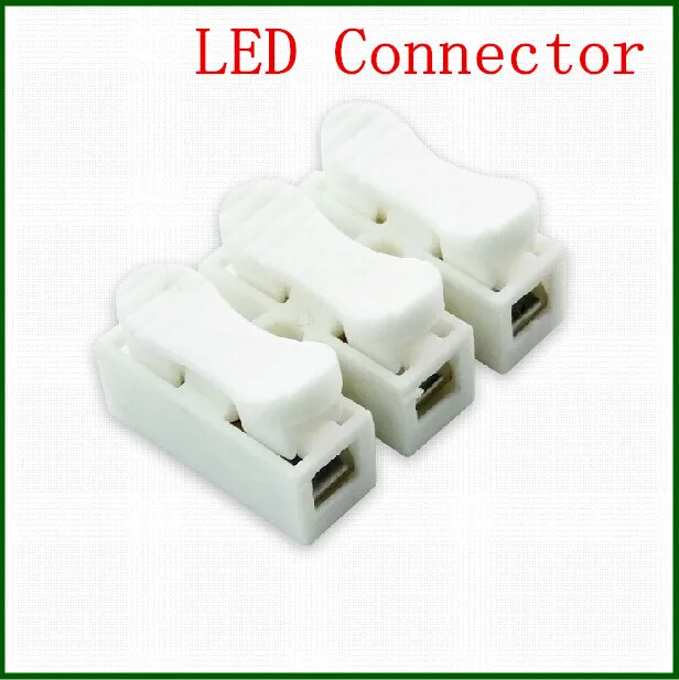 Spring Connector Cable Clip 2pin 3pin Lamp Clip Wiring Terminal