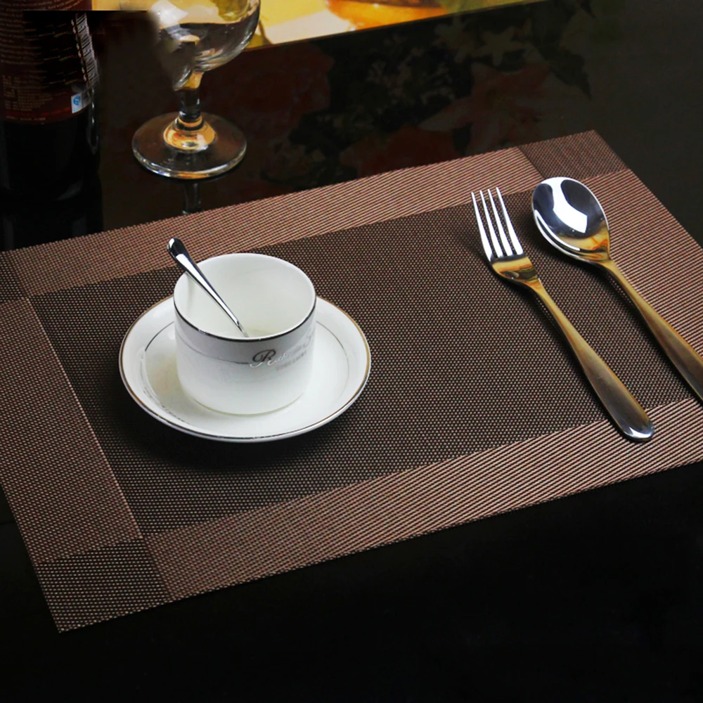 Set De 1 Alfombrilla De Acuarela Para Mesa – Placemat Impermeable, Cuero Sintético, Hogar Y Cocina (UK)