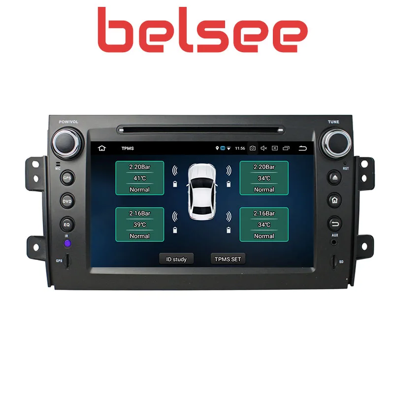 Perfect Belsee for Suzuki SX4 2006-2011 Android 8 Octa Core Car Radio 4GB Stereo Bluetooth GPS Unit Autoradio DVD Player WiFi Mirrorlink 5