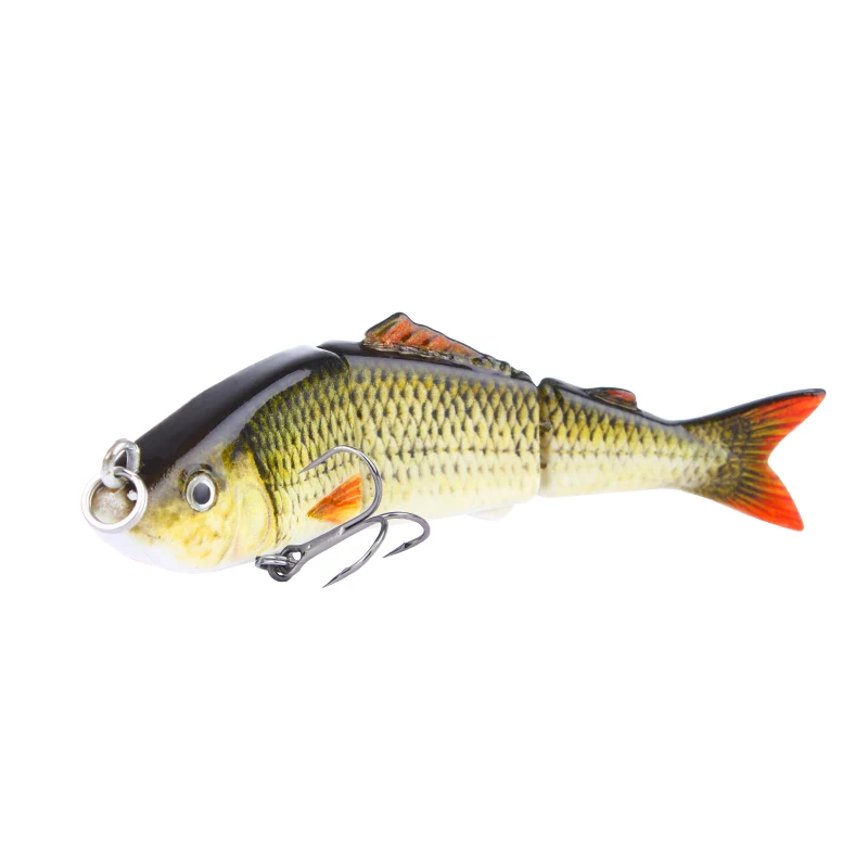 Fishing Lure 63mm 4.5g obblers 3 Segment Multi Jointed Artificial LureLifelike Swimbait Slow Sinking Crankbaits | Спорт и
