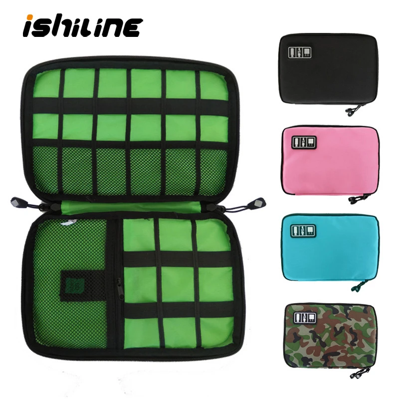 

Gadget Organizer USB Cable Storage Bag Travel Digital Electronic Accessories Pouch Case USB Charger Power Bank Holder Kit Bag